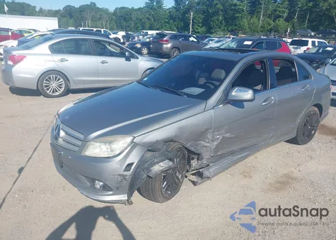 2008 Mercedes-Benz C 300 Luxury 4Matic/Sport 4Matic from USA, damaged, VIN WDDGF81X08F099733